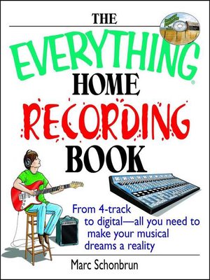 cover image of The Everything Home Recording Book